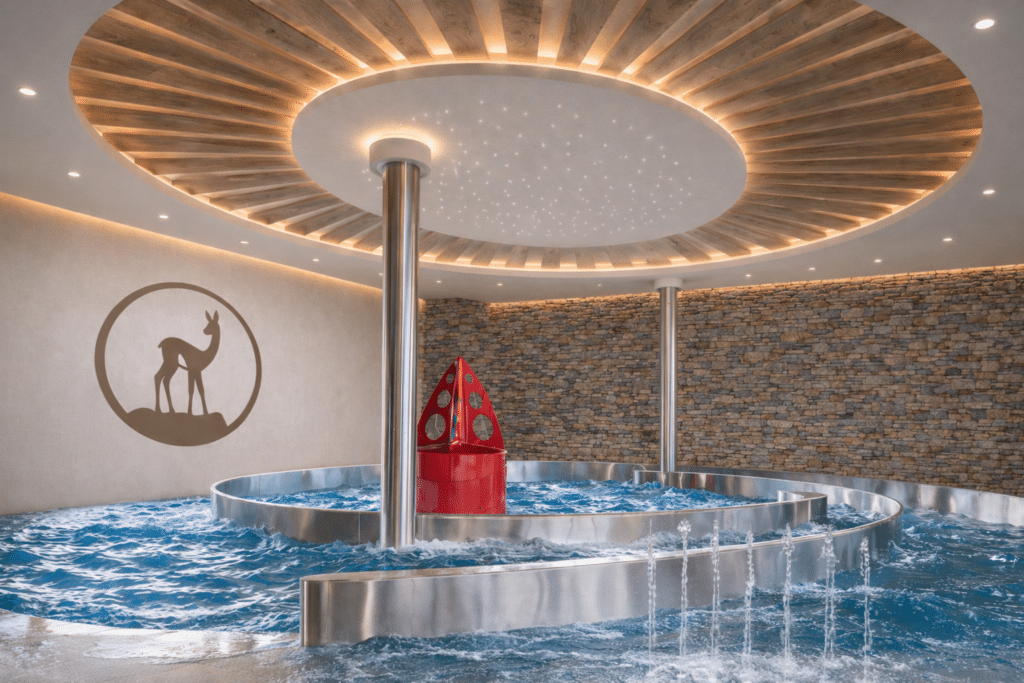 Wellenbad im Familienhotel Petschnighof